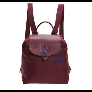Longchamp Le Pliage Mini Backpack Plum